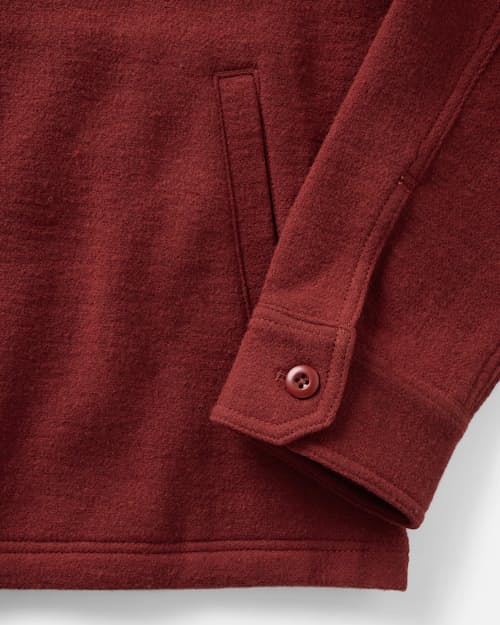 laydown detail image of The Kenne Shirt Jacket