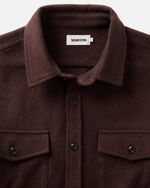 laydown detail image of The Maritime Shirt