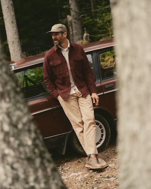 lifestyle image of The Maritime Shirt
