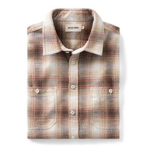 laydown image of The Utility Shirt