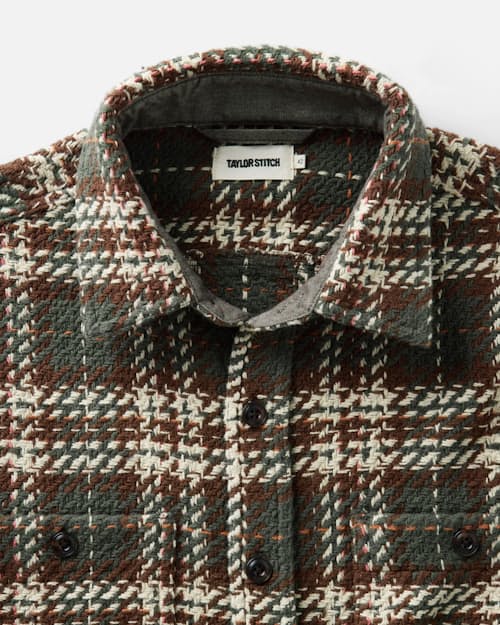 laydown detail image of The Cutter Overshirt