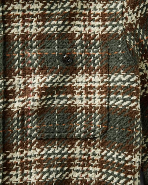 laydown detail image of The Cutter Overshirt