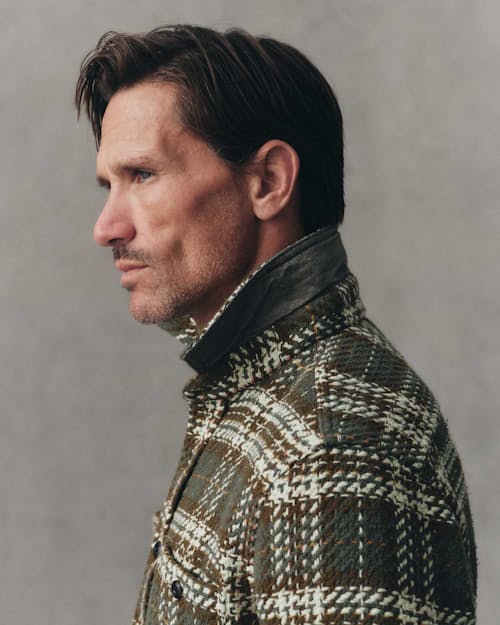 on model image of The Cutter Overshirt