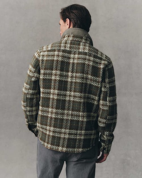 on model image of The Cutter Overshirt