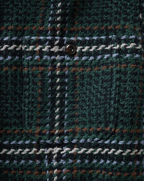 laydown detail image of The Cutter Overshirt