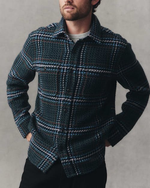 on model image of The Cutter Overshirt