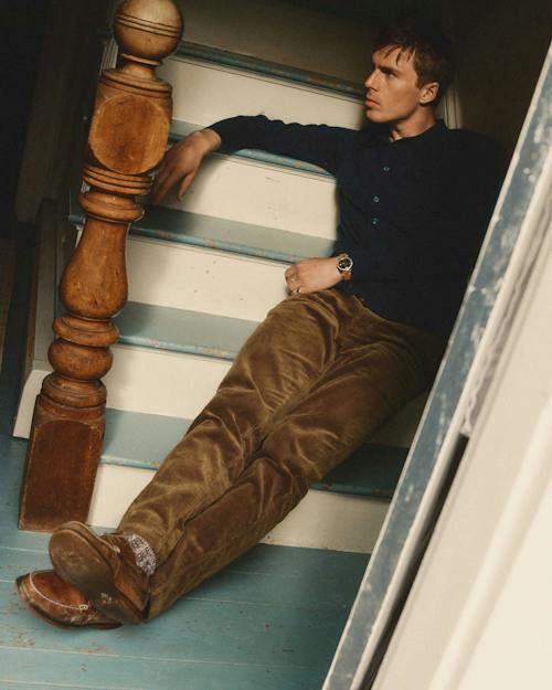 lifestyle image of The Carnegie Corduroy Pant