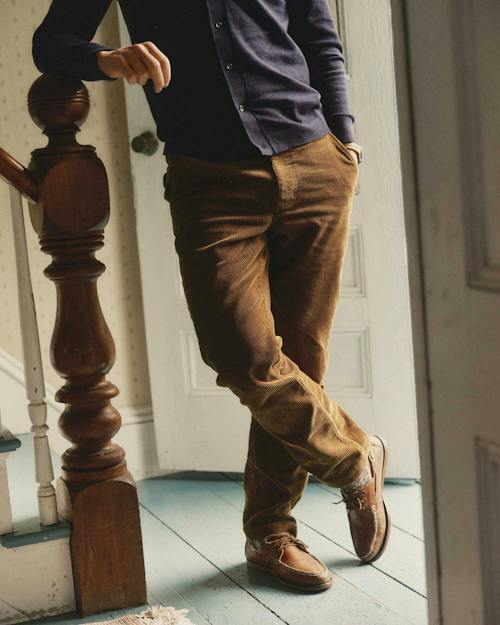 lifestyle image of The Carnegie Corduroy Pant
