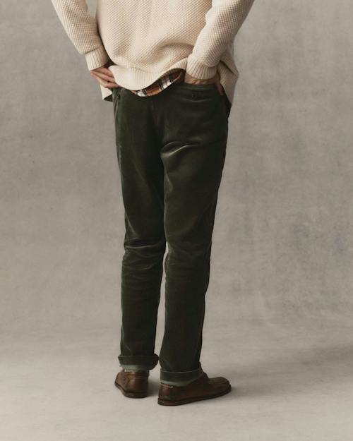 on model image of The Carnegie Corduroy Pant
