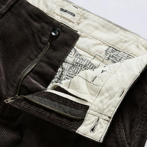 laydown detail image of The Carnegie Corduroy Pant