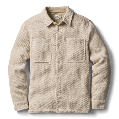 laydown image of Cabin Flannel Overshirt