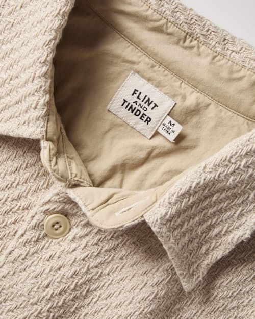 laydown detail image of Cabin Flannel Overshirt