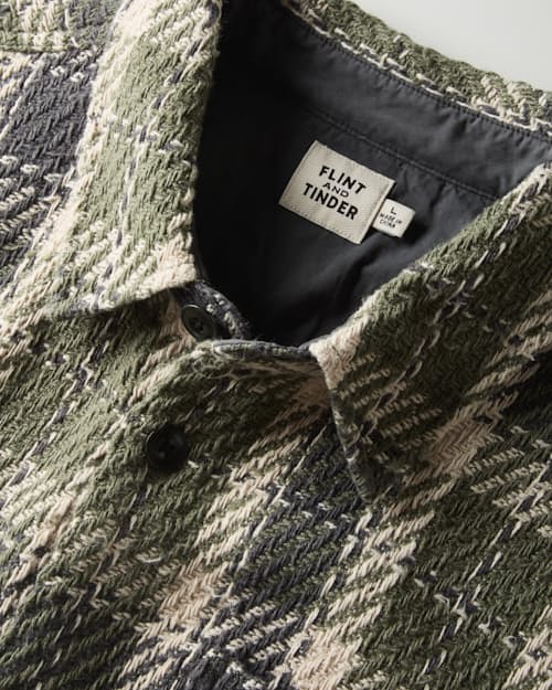 laydown detail image of Cabin Flannel Overshirt