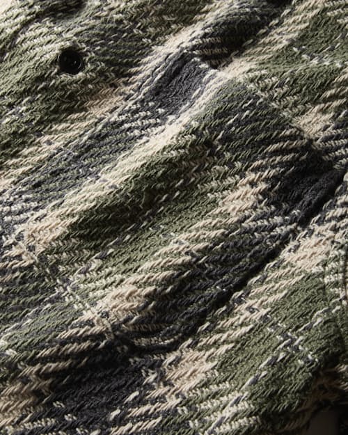 laydown detail image of Cabin Flannel Overshirt
