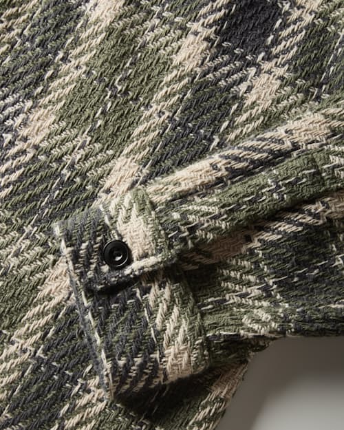 laydown detail image of Cabin Flannel Overshirt