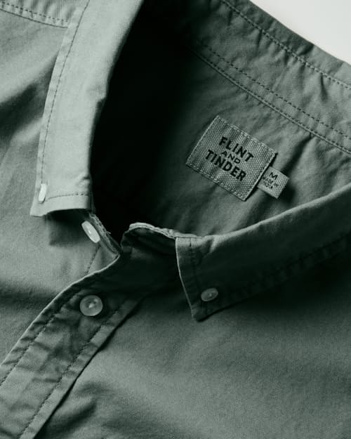 laydown detail image of Oxford Draftsman Shirt