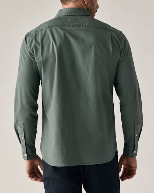 on model image of Oxford Draftsman Shirt