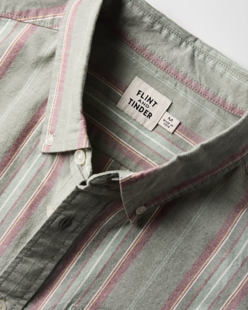 laydown detail image of Oxford Draftsman Shirt