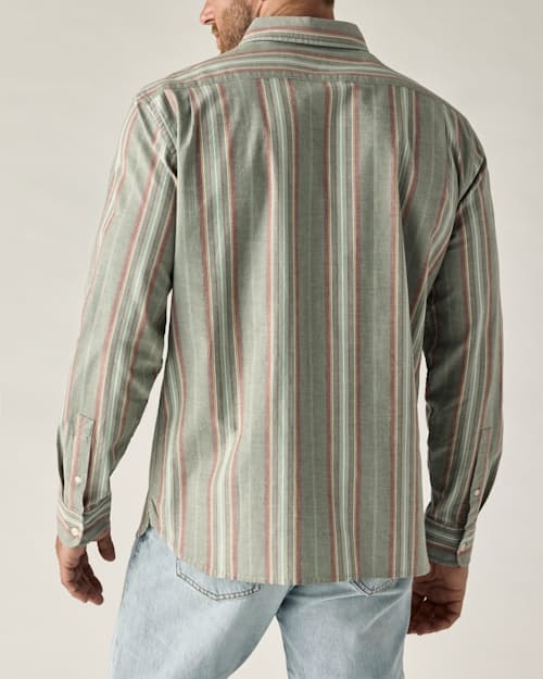 on model image of Oxford Draftsman Shirt