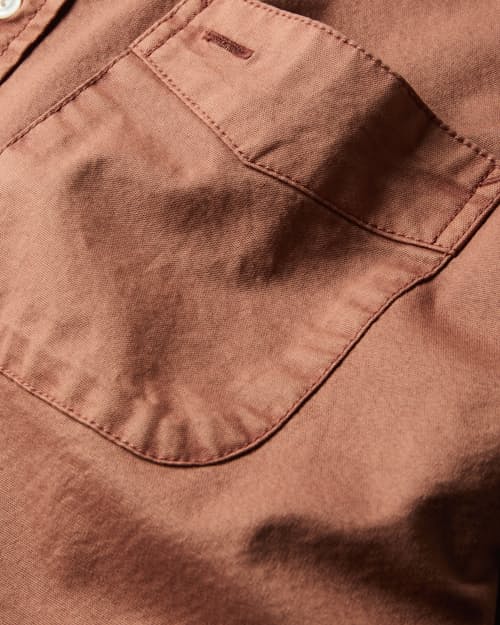 laydown detail image of Oxford Draftsman Shirt
