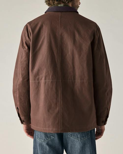 on model image of Dry Wax Field Jacket