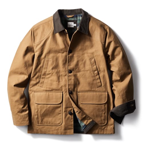 laydown image of Dry Wax Field Jacket