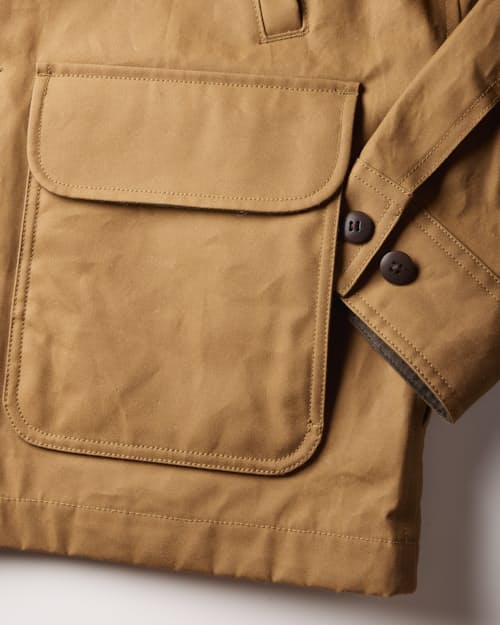 laydown detail image of Dry Wax Field Jacket