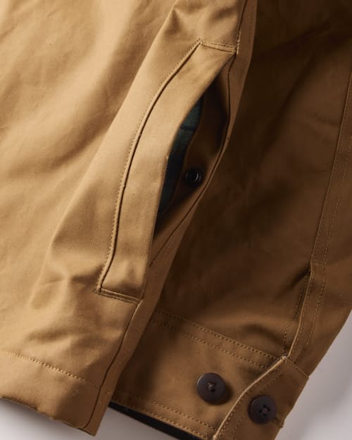 laydown detail image of Dry Wax Field Jacket