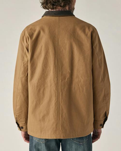 on model image of Dry Wax Field Jacket
