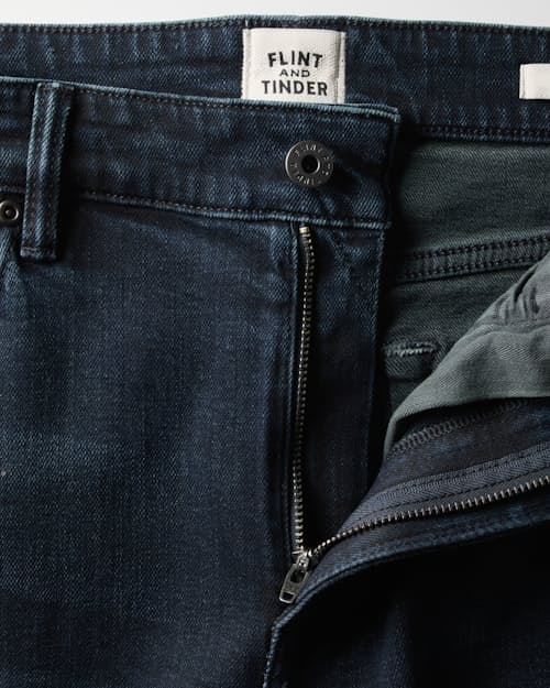 laydown detail image of Stretch Selvedge Denim - HB Athletic Tapered