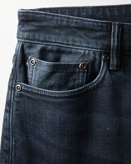laydown detail image of Stretch Selvedge Denim - HB Athletic Tapered