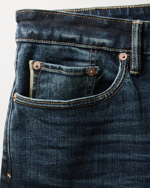laydown detail image of Stretch Selvedge Denim - HB Athletic Straight
