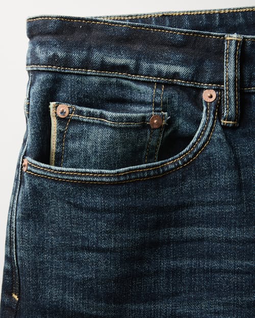laydown detail image of Japanese Stretch Selvedge Denim - HB Straight
