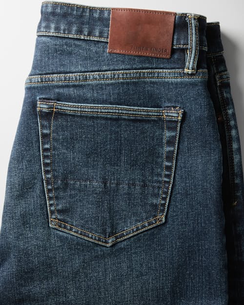 laydown detail image of Stretch Selvedge Denim - HB Athletic Straight
