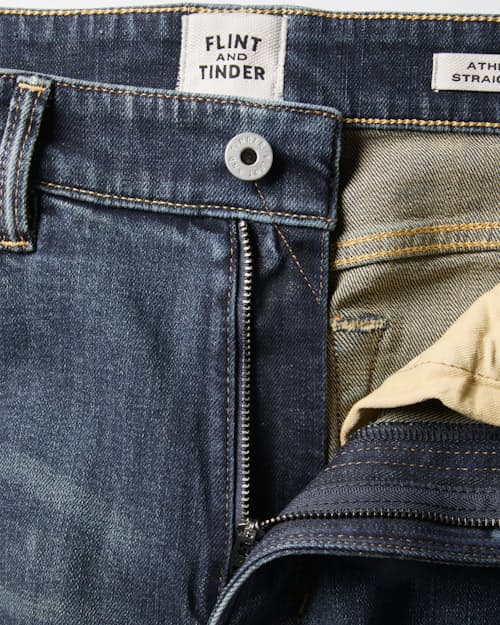 laydown detail image of Stretch Selvedge Denim - HB Athletic Straight