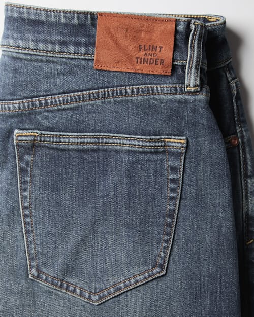 laydown detail image of Stretch Selvedge Denim - HB Athletic Straight