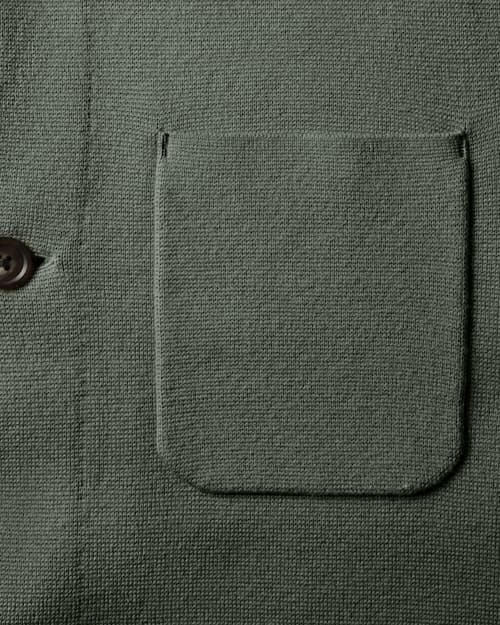 laydown detail image of Sweater Chore Coat