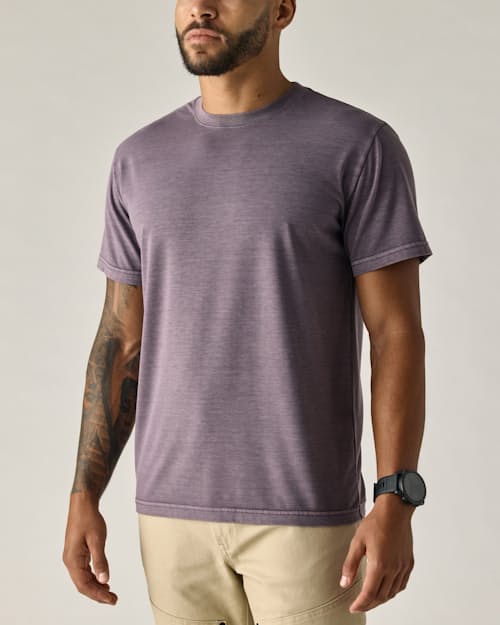 on model image of PatinaTech T-Shirt