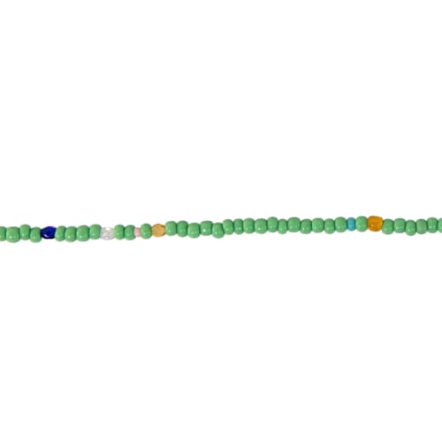 laydown detail image of Murano Bead Necklace
