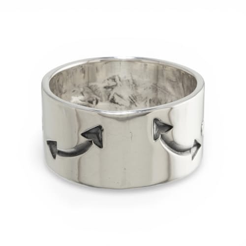 laydown image of Stamp Ring