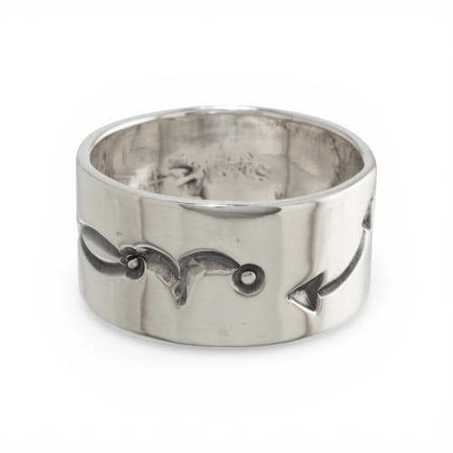 laydown image of Stamp Ring