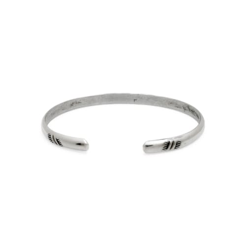 laydown image of Engraved Stamp Bangle