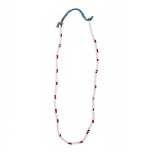 laydown image of Murano Dead Stock Beads Necklace