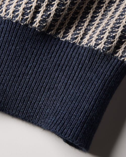 laydown detail image of Cotton Cashmere Goleta Polo