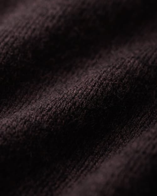 laydown detail image of Cotton Merino V-Neck Sweater