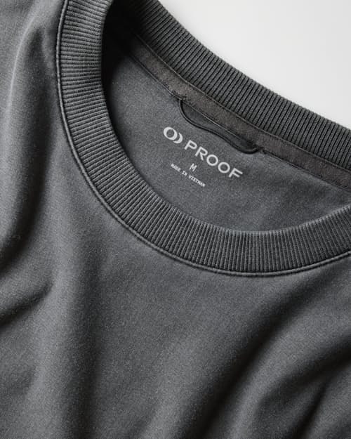 laydown detail image of PatinaTech Crewneck Sweatshirt