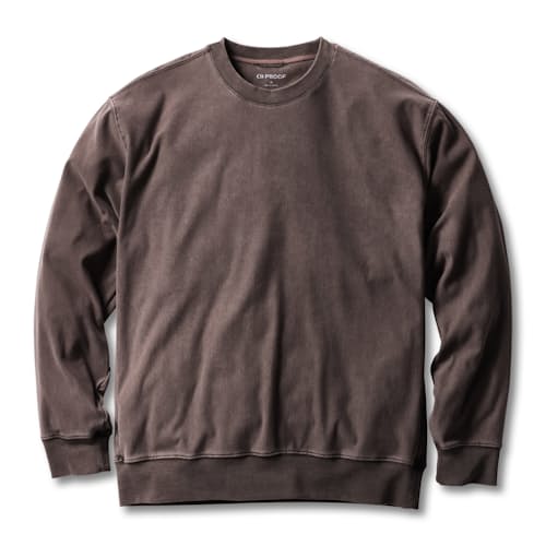 laydown image of PatinaTech Crewneck Sweatshirt