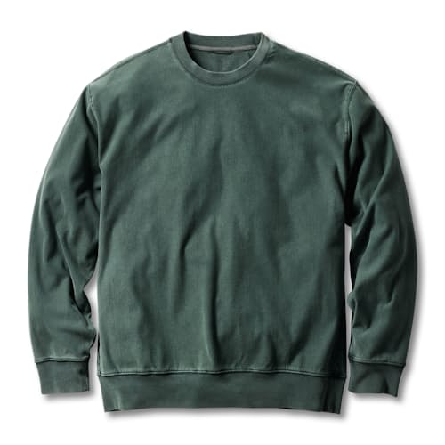 laydown image of PatinaTech Crewneck Sweatshirt