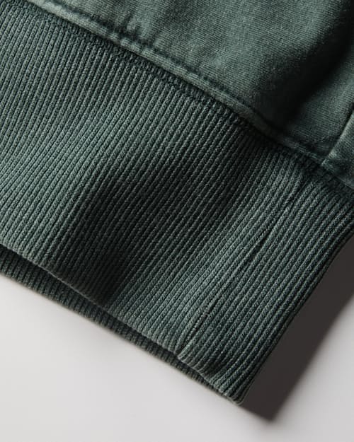 laydown detail image of PatinaTech Crewneck Sweatshirt