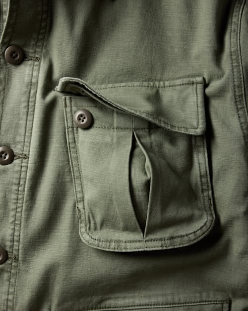 laydown detail image of Fatigue Field Jacket